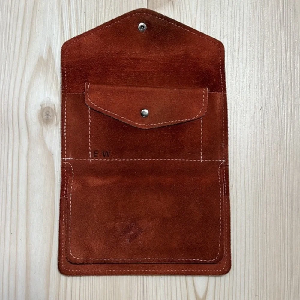 Vintage Suede Wallet - Picture 4 of 9